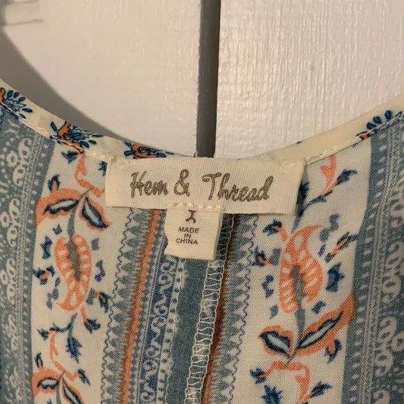 Hem & Thred patterned tank - Picture 9 of 10